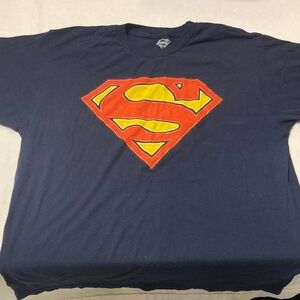 DC Superman Emblem Navy T-Shirt